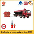 50 ton hydraulic cylinder/single or double acting telescopic hydraulic cylinder for dump truck